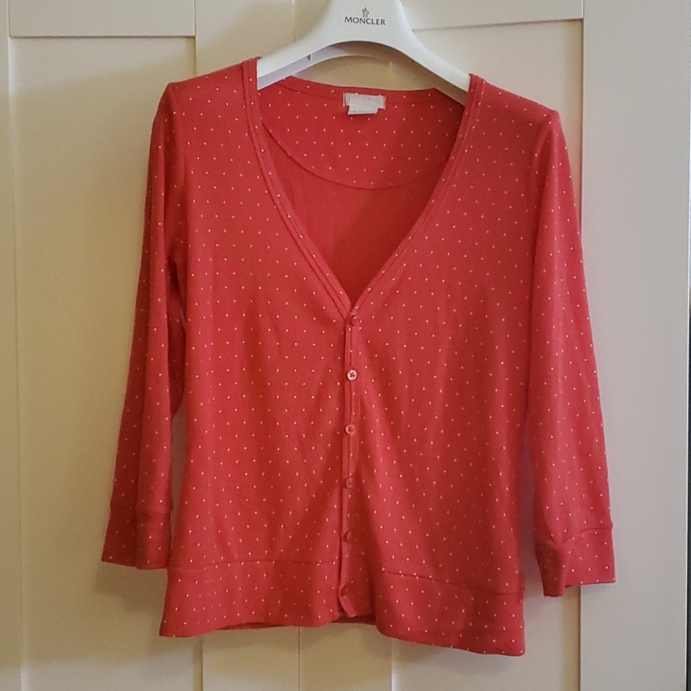Orange Cardigan